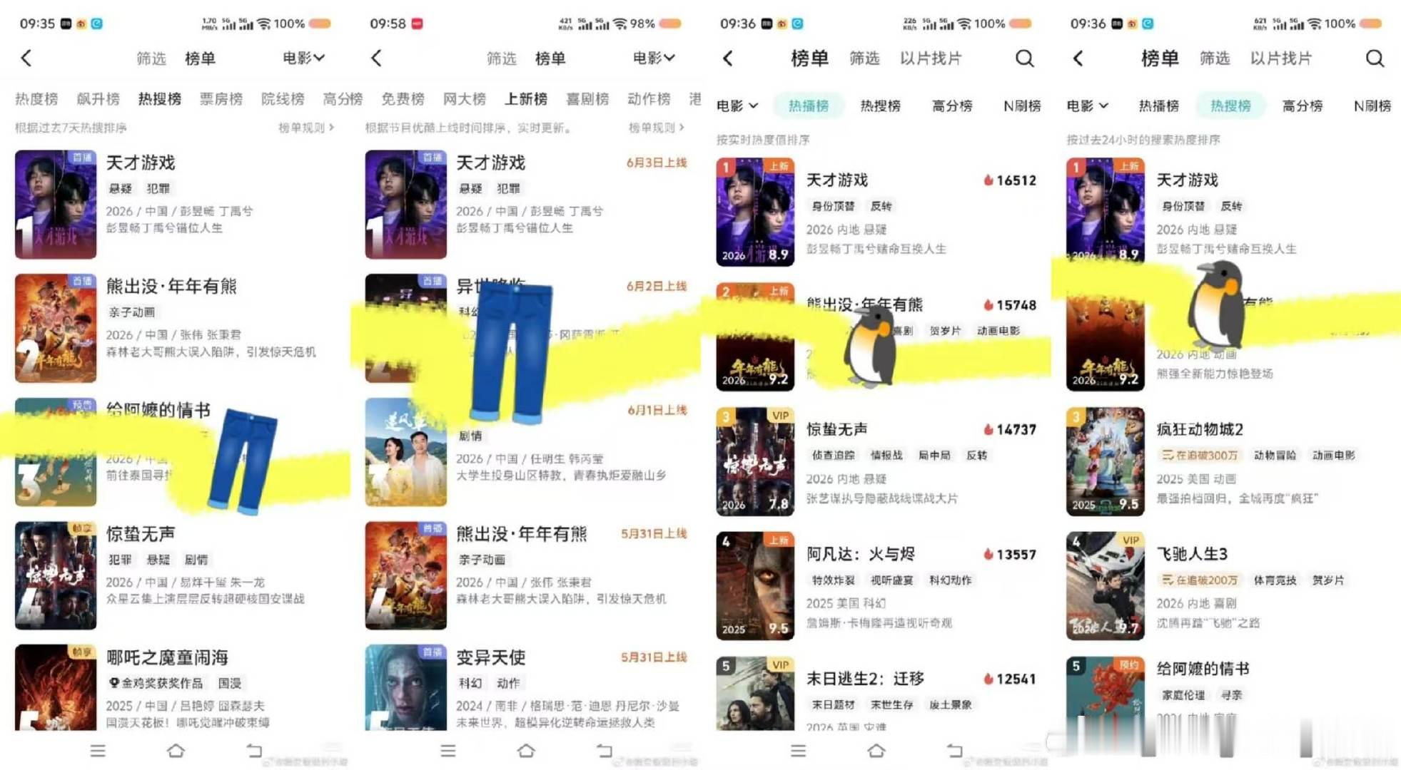 丁禹兮天才游戏四大平台热度第一天才游戏四大平台热度第一 丁禹兮天才游戏上映即拿下