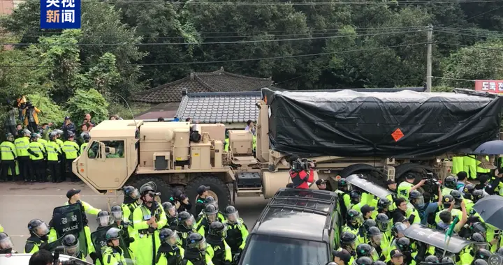 在韩“萨德”，调往中东