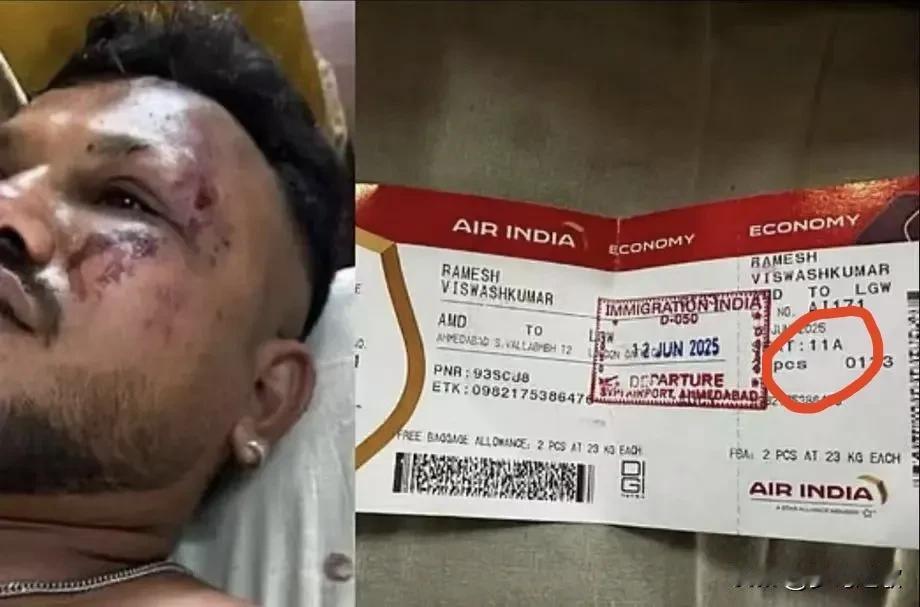 死神也收不走的人，牛逼
波音787爆炸这么大的事故，整个飞机除他以外全部遇难，但