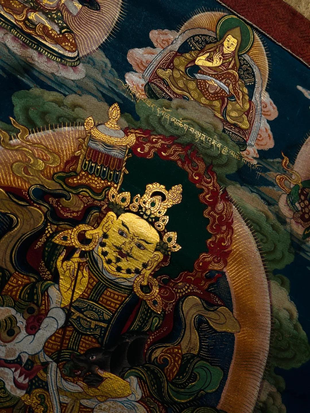 好久没收到这么美的唐卡