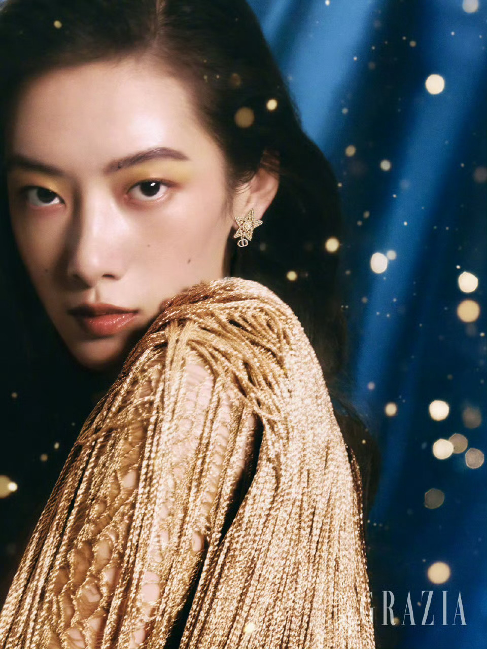 项偞婧红秀封面大片摄影：Mario Wang 