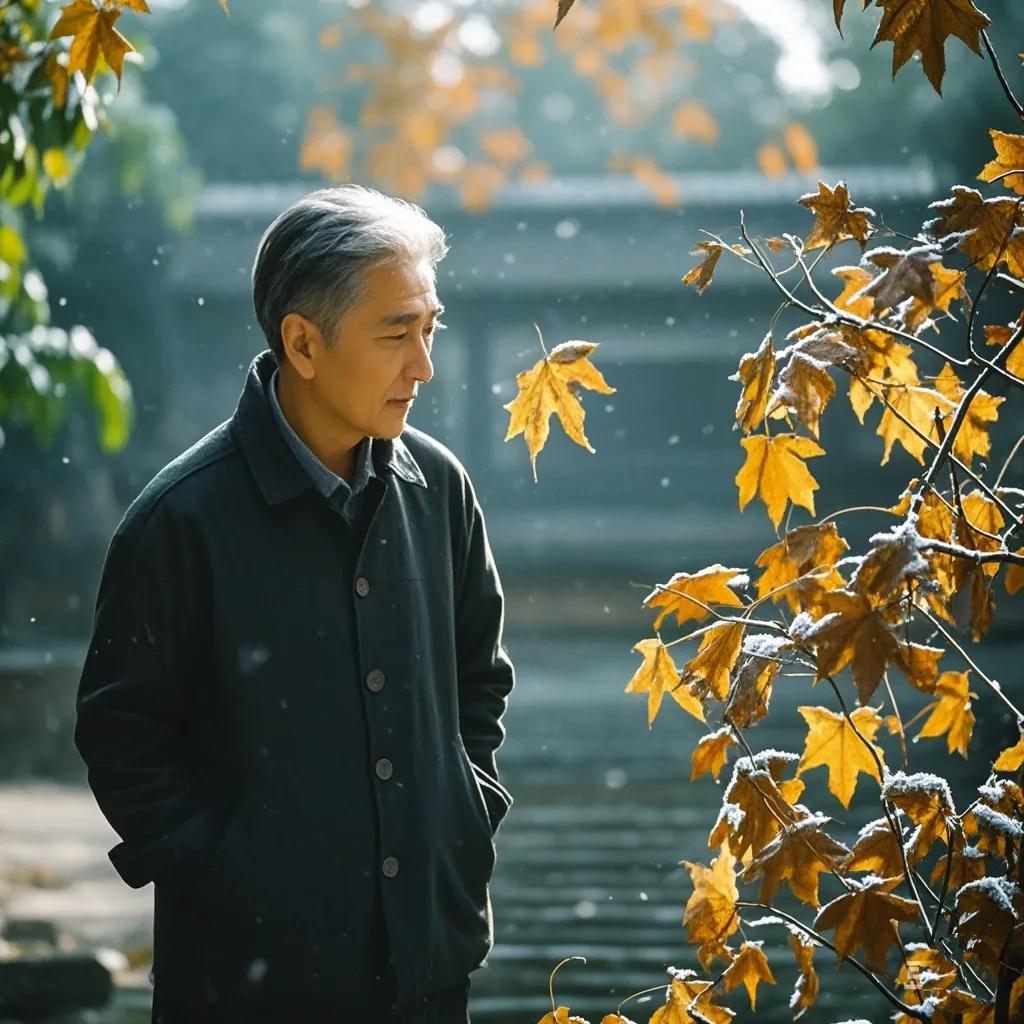 《秋叶赋》
 
岁在季秋，时临暮序。秋气凛冽，木叶纷纭。霜风乍起，摧枯拉朽于长夜
