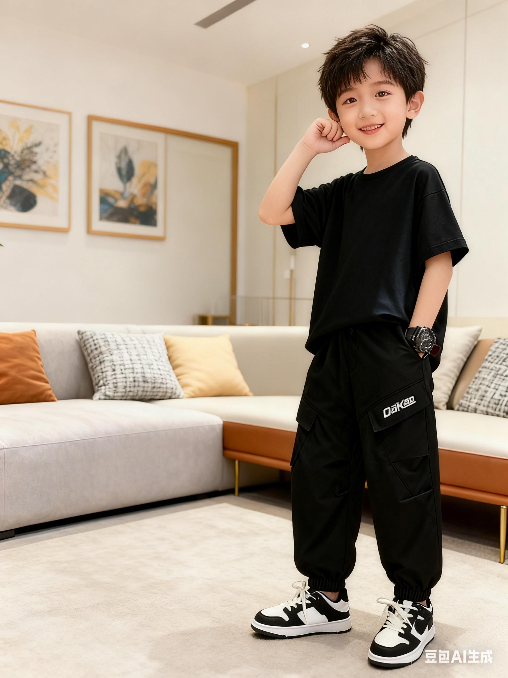 上身又舒服又百搭的加绒休闲工装裤