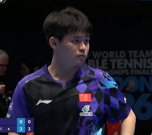 林诗栋3：0卢伟，中国男团未丢一局以3：0澳大利亚，顺利晋级世界杯十六强！

北