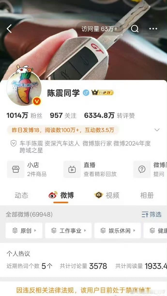 陈震偷税案小7作为经常看车评的路人，真挺唏嘘的。有2400万粉丝，收入肯定不少，