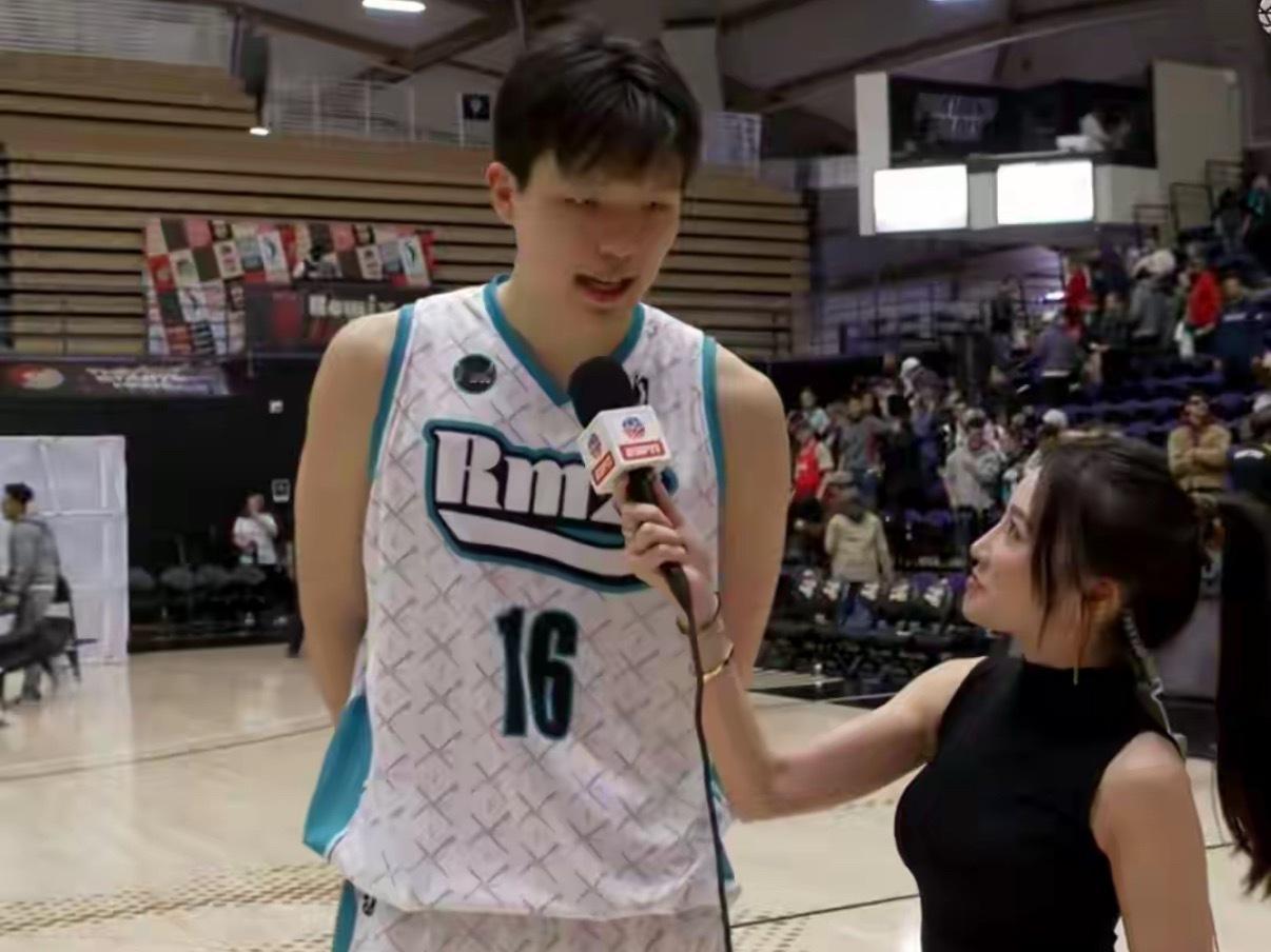 1月17日，杨瀚森在发展联盟比赛中仅出手6次，得到14分17篮板，其中仅3次为队