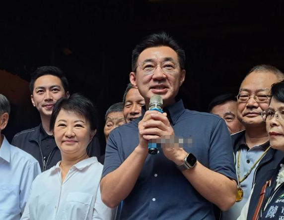 台媒报道，针对中美北京会晤，台“立法院”副院长江启臣5月14日接受专访时称，这是