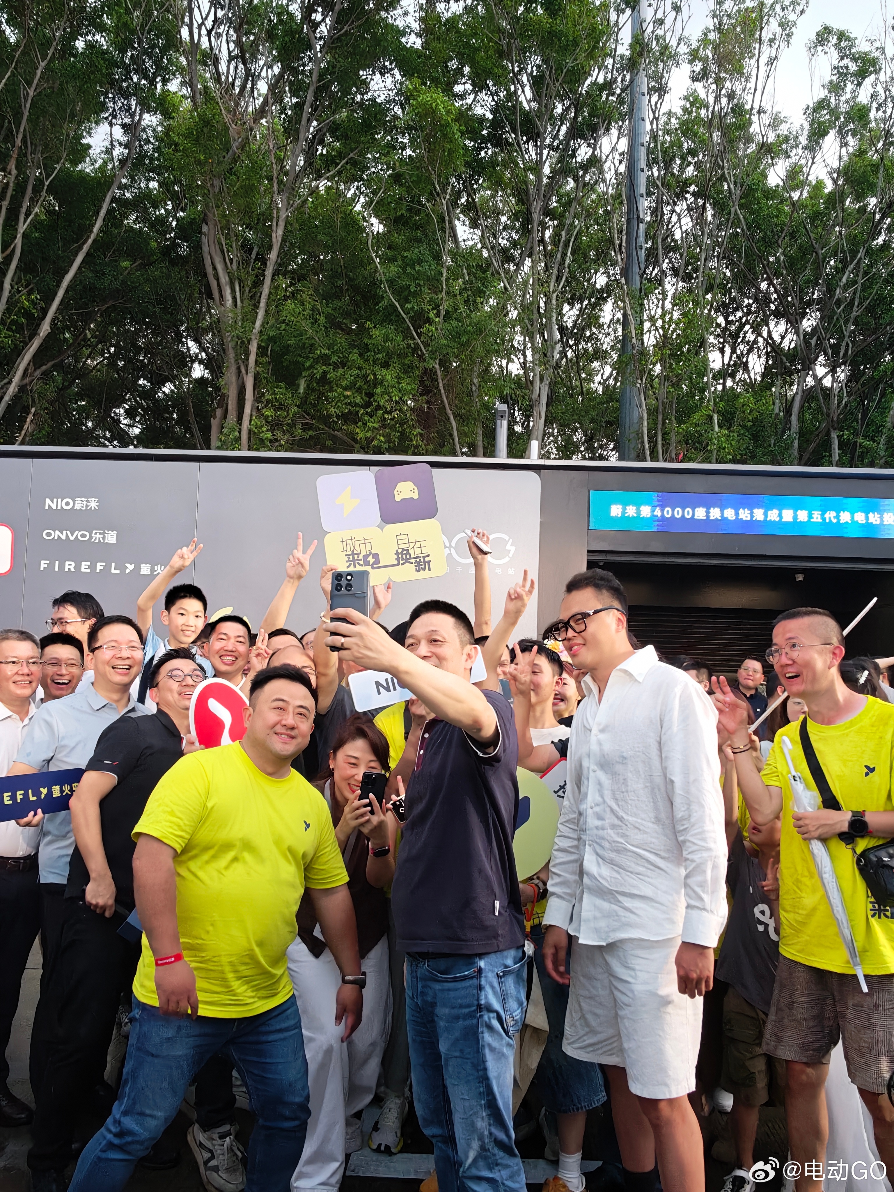 蔚来第4000座换电站落成，蔚来持续布局充换电基础设施，让加电比加油更方便蔚来在
