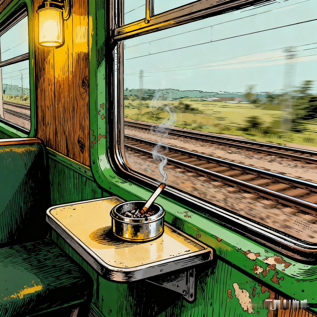 近期，一位网友分享了一次乘坐火车的经历，发现部分乘客在车厢内吸烟，而乘务人员并未