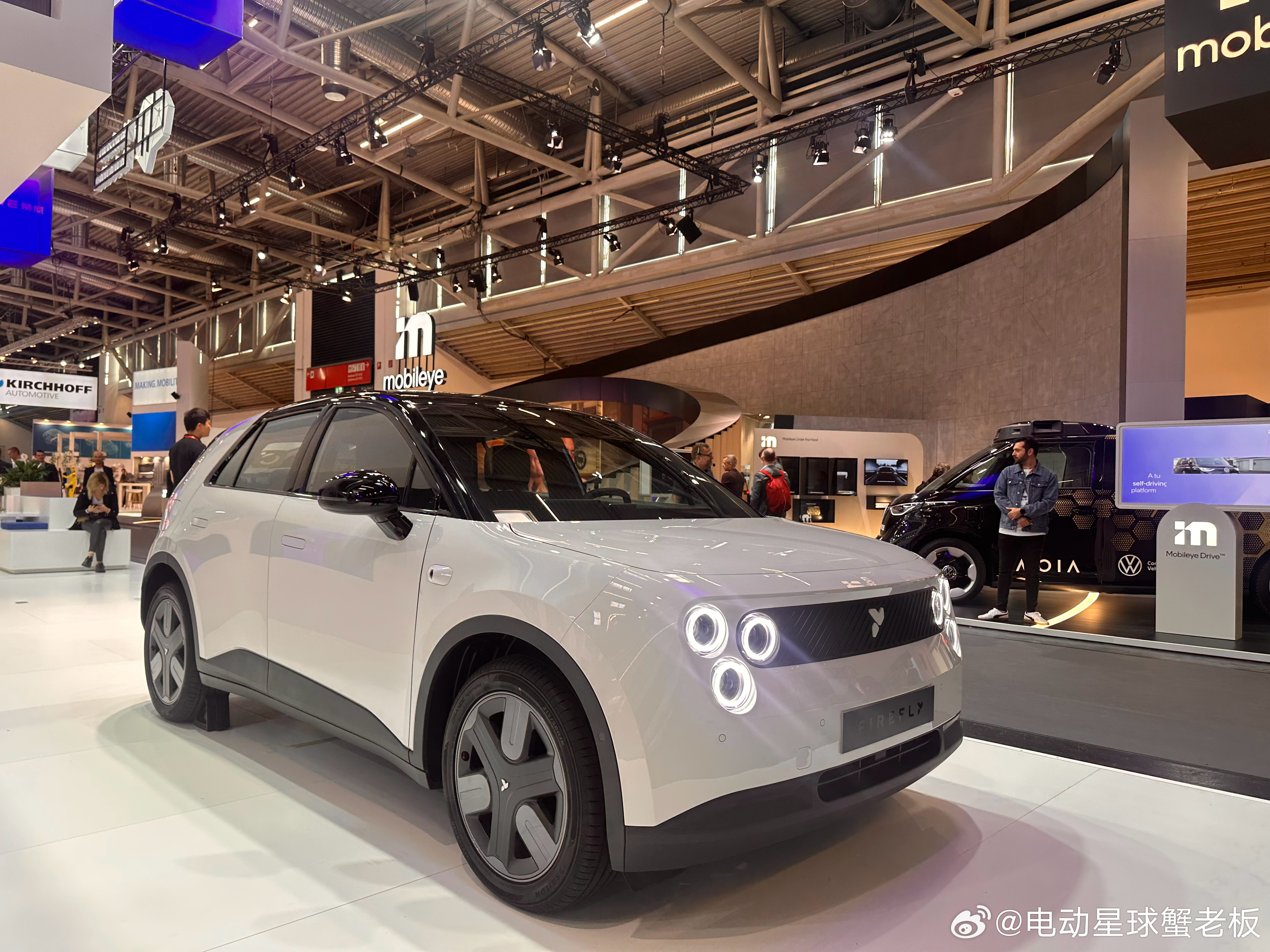 iaa2025慕尼黑国际车展 地平线展台上的萤火虫。​​​