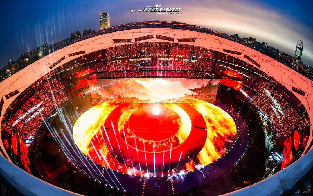 张杰最好的收尾张杰鸟巢演唱会圆满结束，以未·LIVE之名，书写历史新篇章，恭喜张