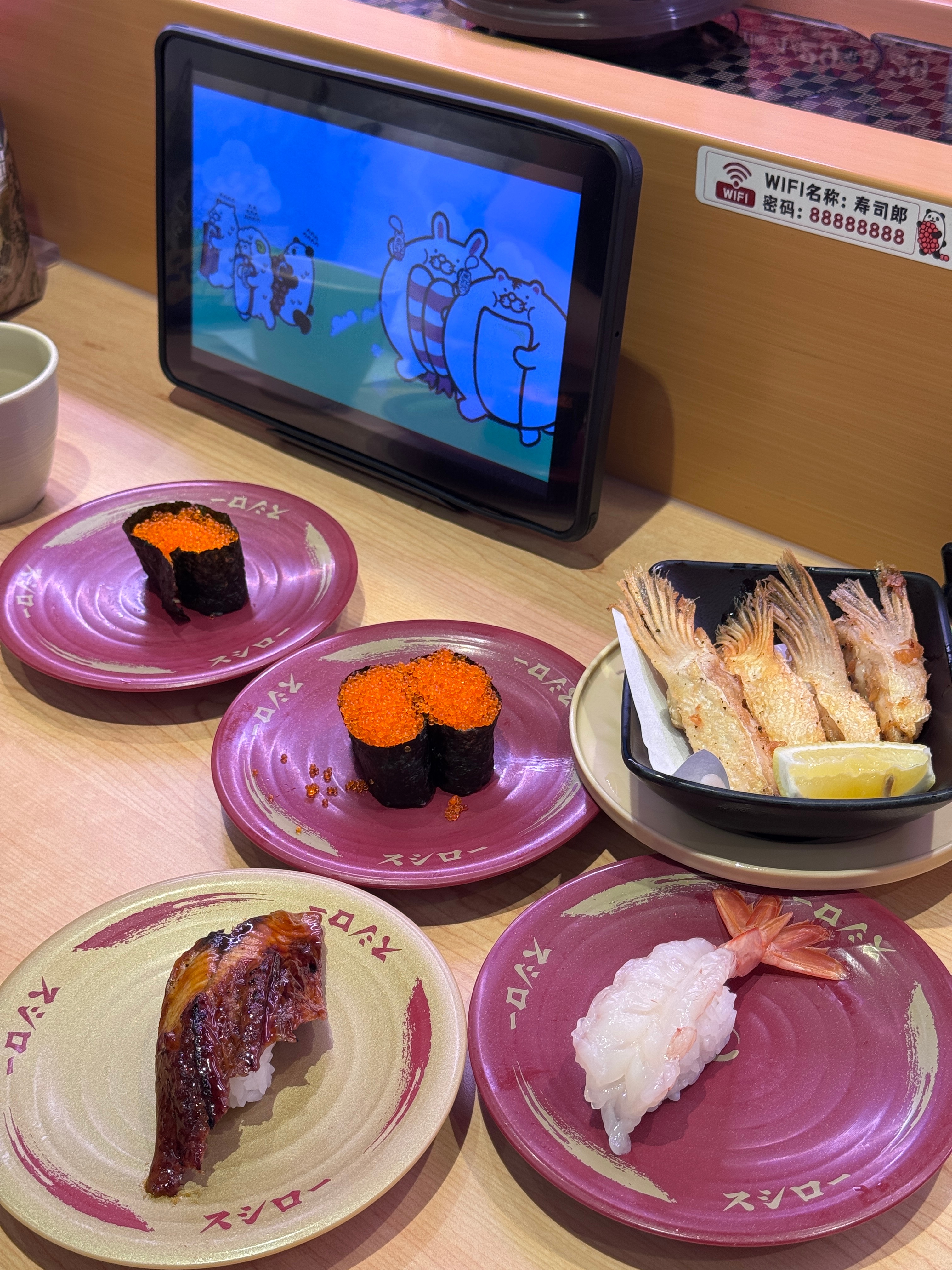 今日份吃吃喝喝茶颜悦色栀晓和天天在向阳 and 寿司郎🍣独加记一
