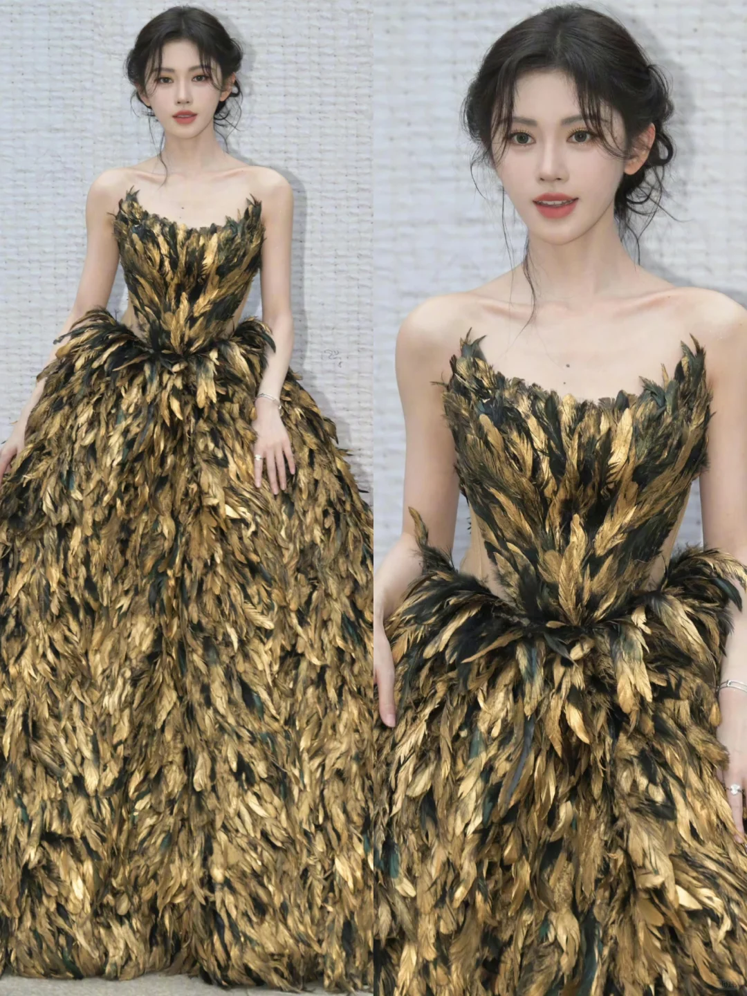 鞠婧祎今日红毯生图，美貌稳定发挥！
