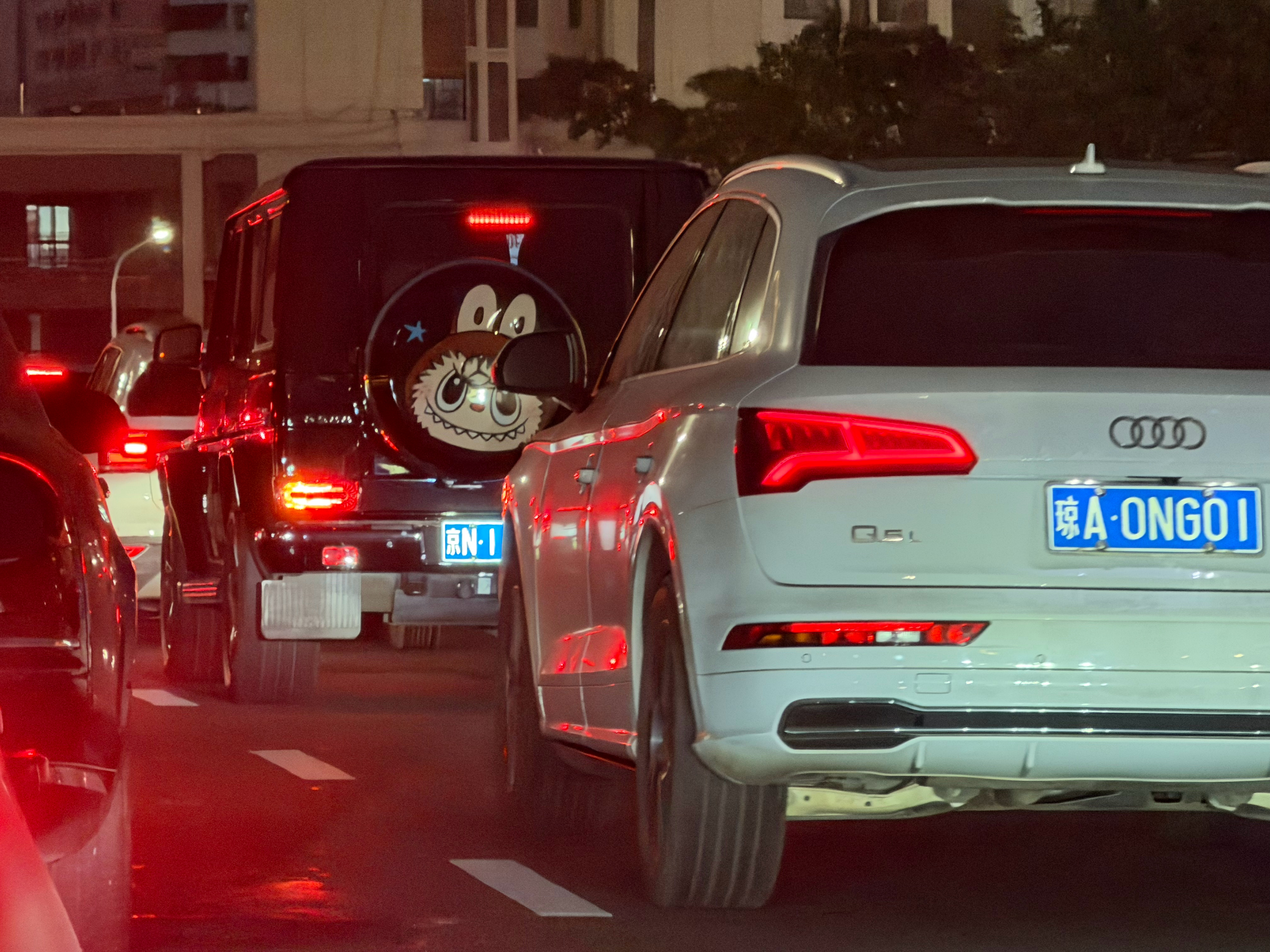 这两个牌能同时出现也是有点意思 海口