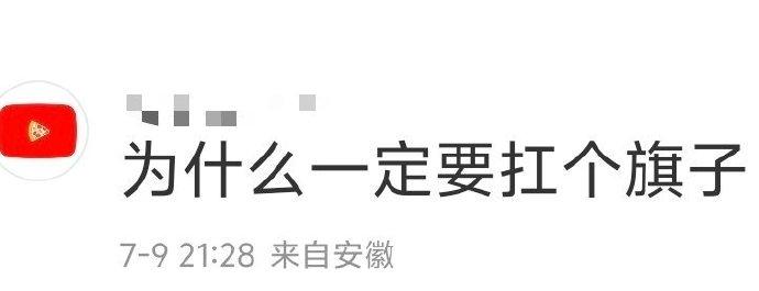 一杆红旗让魑魅魍魉应激了。
其实我们都知道为什么会要扛这么一面旗帜。
有了这面旗