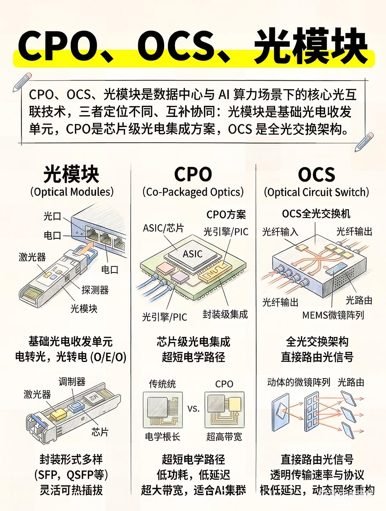 为什么推理时代更需要OCS？

因为推理时代带来了与训练阶段完全不同的网络挑战。