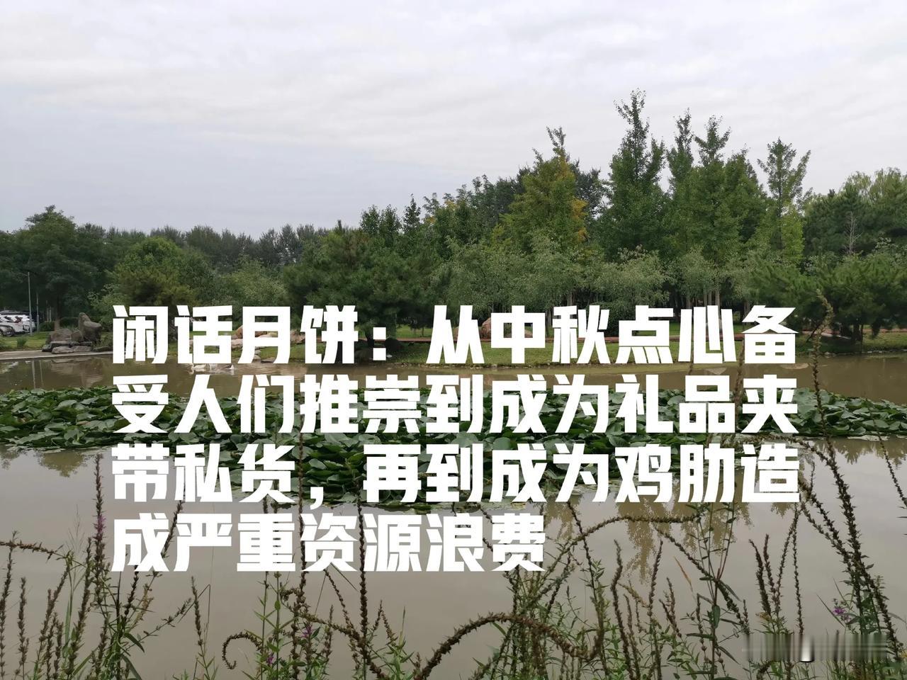 闲话月饼：从中秋点心备受人们推崇到成为礼品夹带私货，再到成为鸡肋造成严重资源浪费