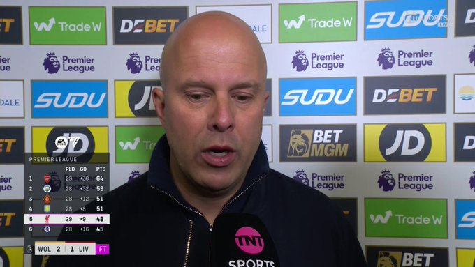 “结果很糟糕，上半场表现远谈不上好，下半场有所起色。下半场我们更有紧迫感，离进球