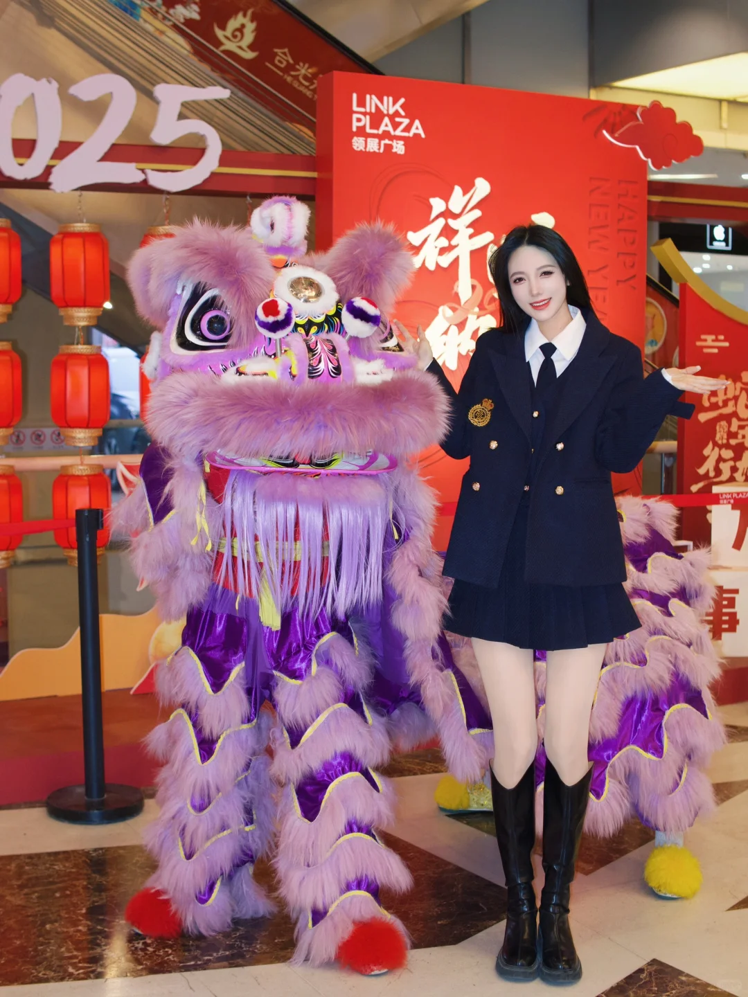 欢乐舞狮，开启快乐新年！