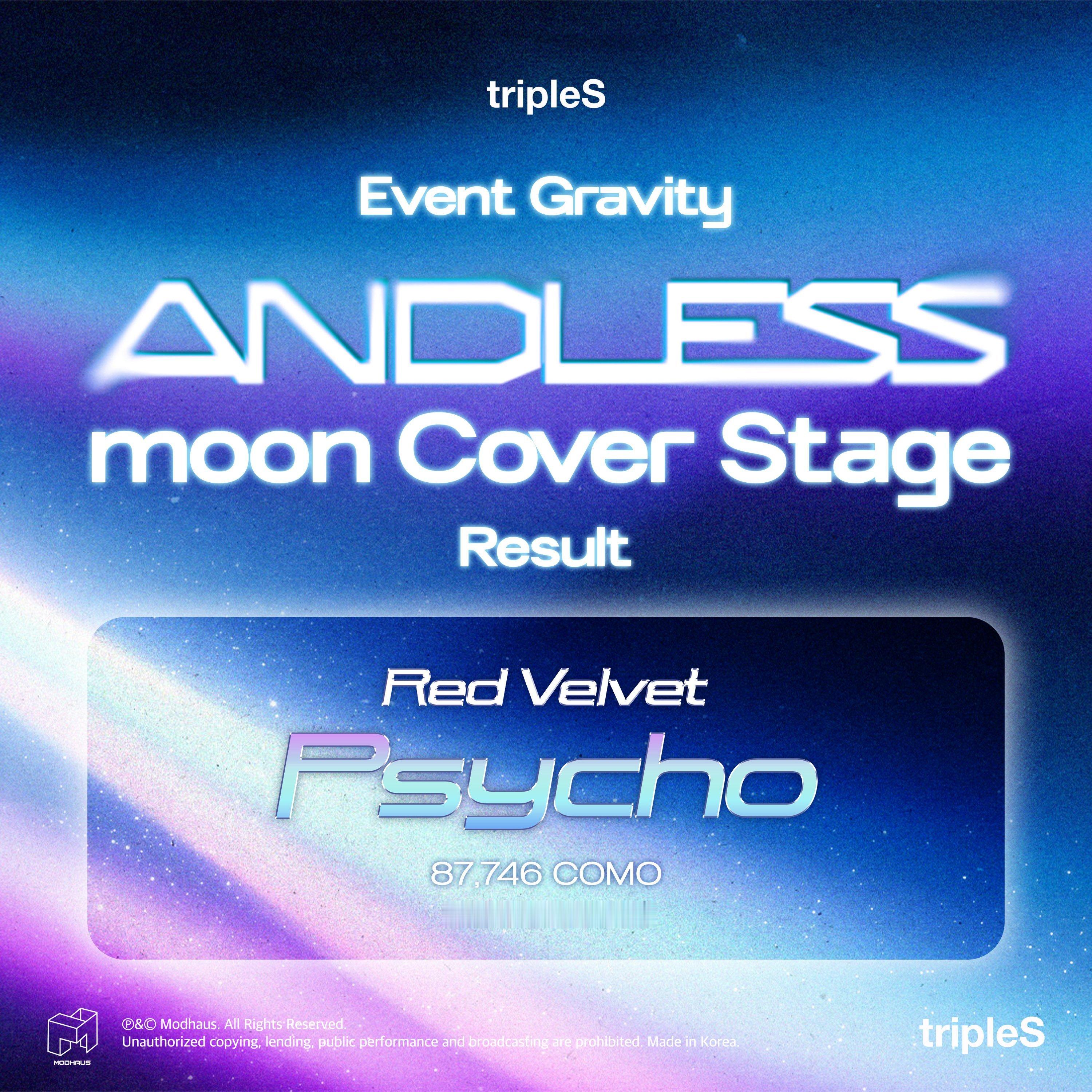 tripleSEvent Gravity  <ANDLESS> msnz Cov