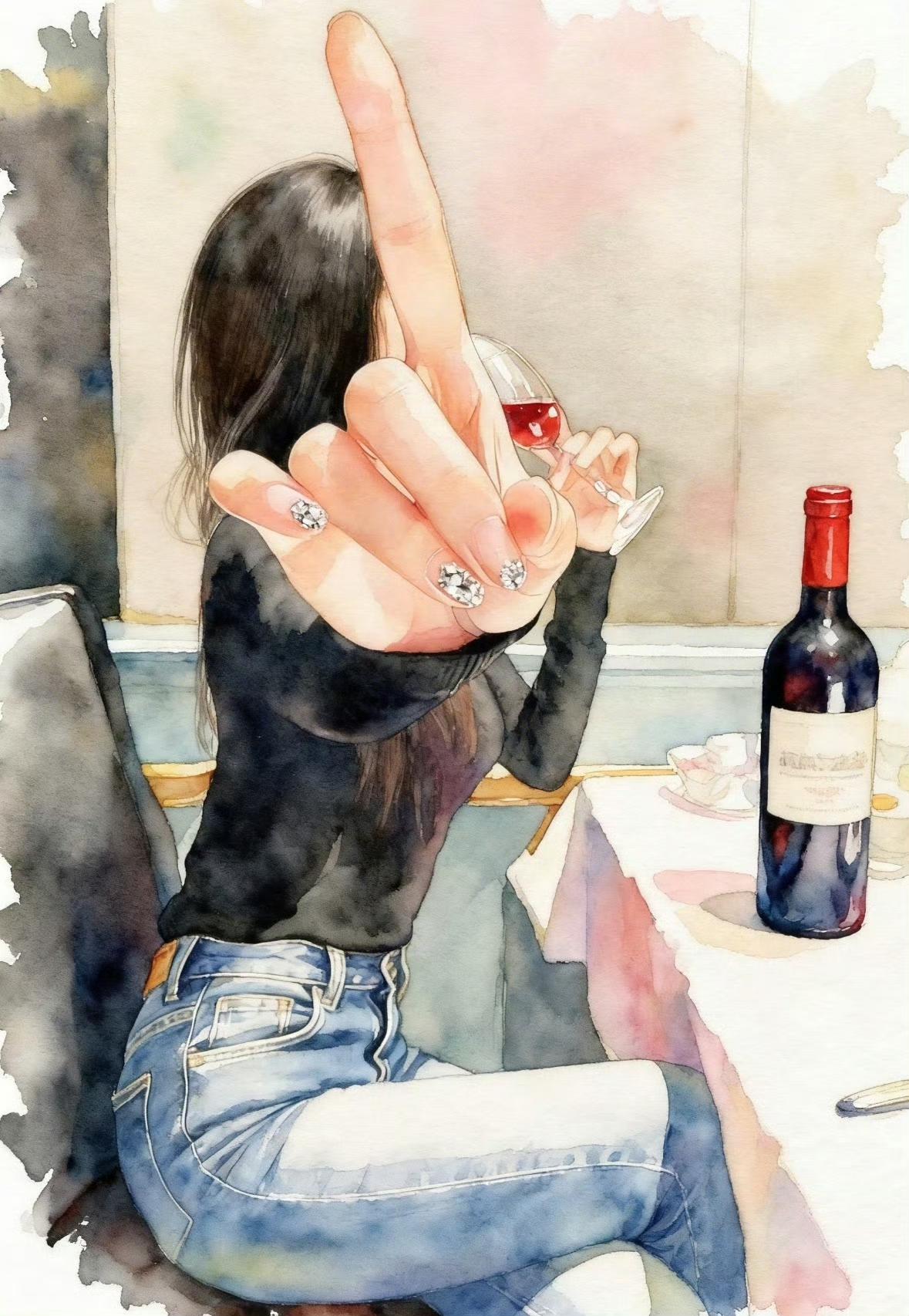 女人强势，
男人望而怯步，不愿与你沟通。
女人太强势了，
男人不管事你只能硬顶上