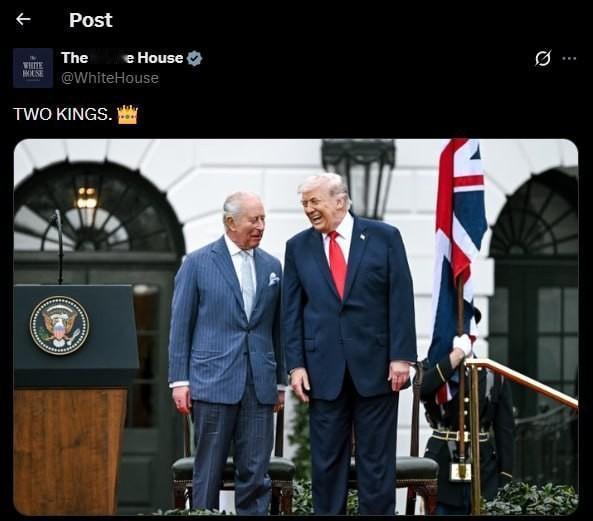 美国迎来了两件大事，一件是美国成立250周年的重要纪念日，另一件是英国国王查尔斯