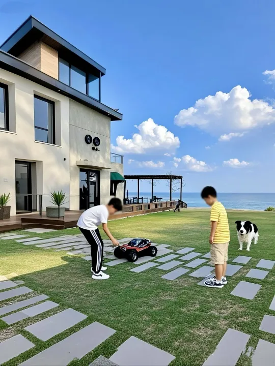 不是济州岛！是秦皇岛！海边小院！好city