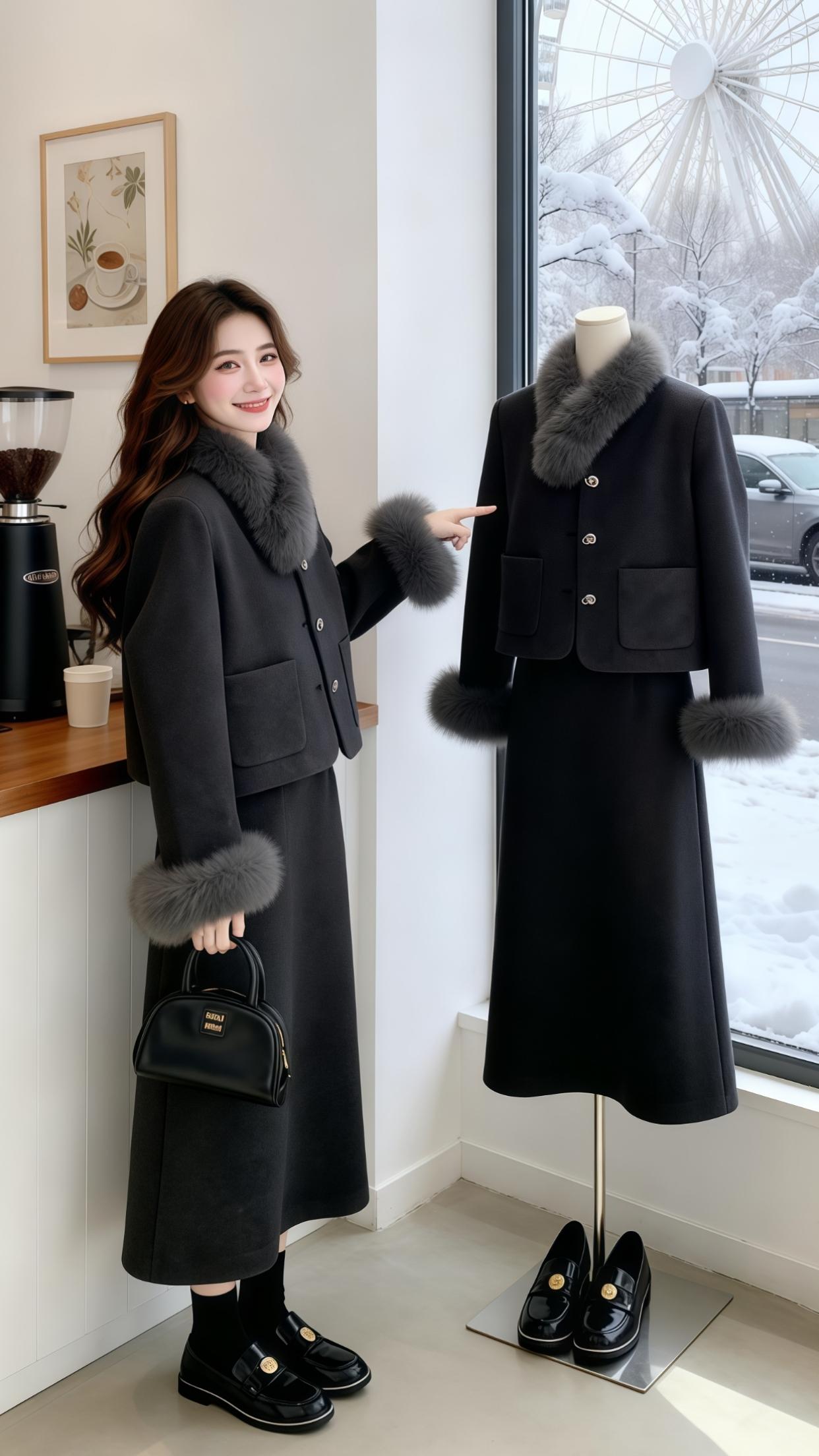 气质女神穿搭 过年穿什么  名媛气质 女神穿搭 优雅气质