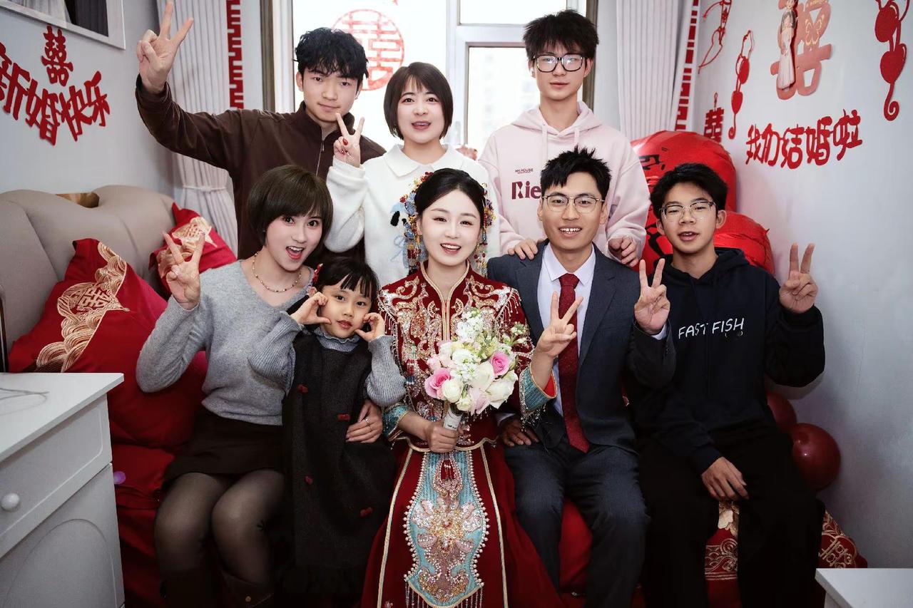 这是我外甥的婚礼。