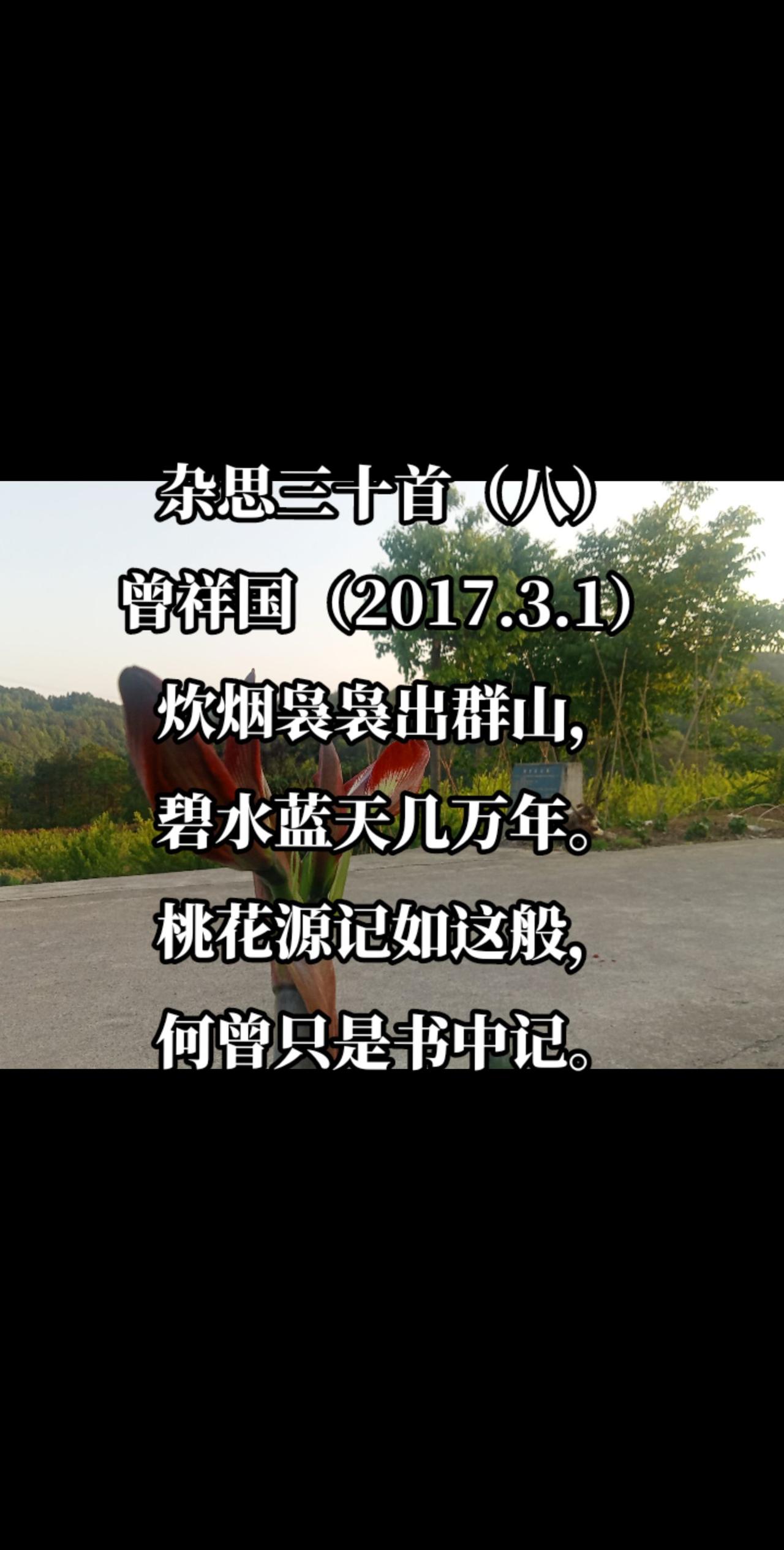 杂思三十首（八）