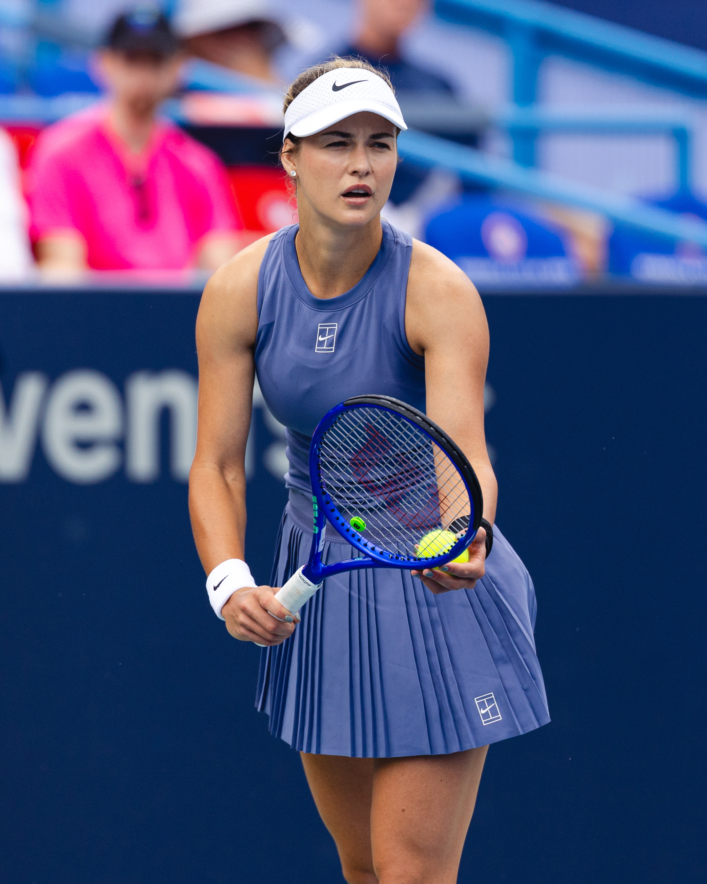 卡林斯卡娅重返华盛顿站四强✅WTA500华盛顿站1/4决赛，卡林斯卡娅以6-3 