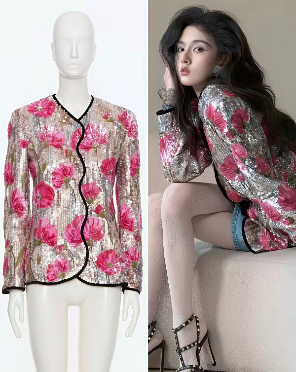 华伦天奴这个衣服宋祖儿尽力了 