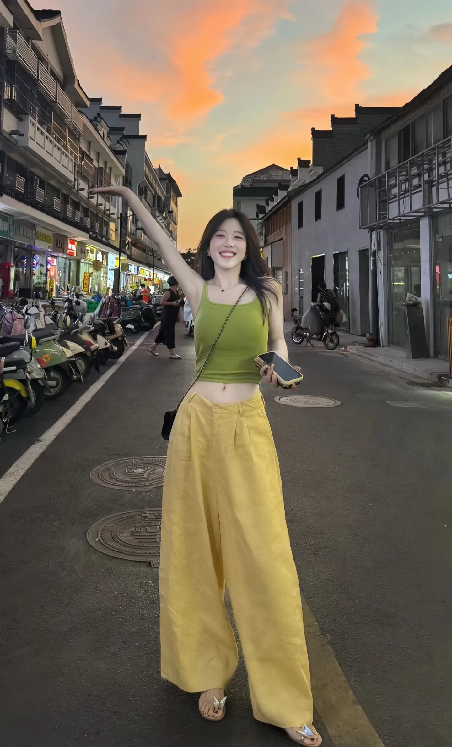 夏日穿搭 韩系穿搭 时髦精 减龄穿搭 我又心动了