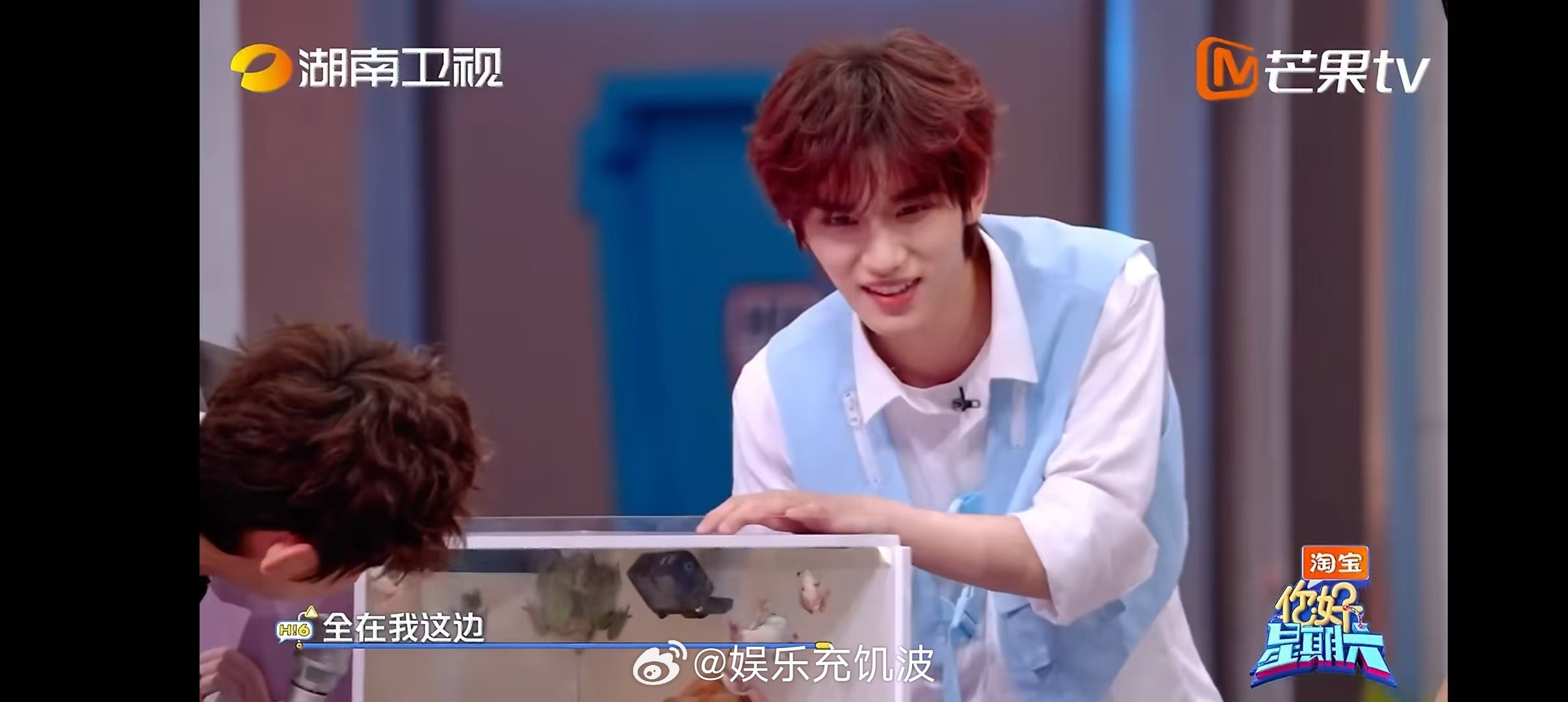 丁程鑫这就是不愿面对现实的我丁程鑫害怕出残影你好星期六被丁程鑫恐怖箱反应可爱晕！