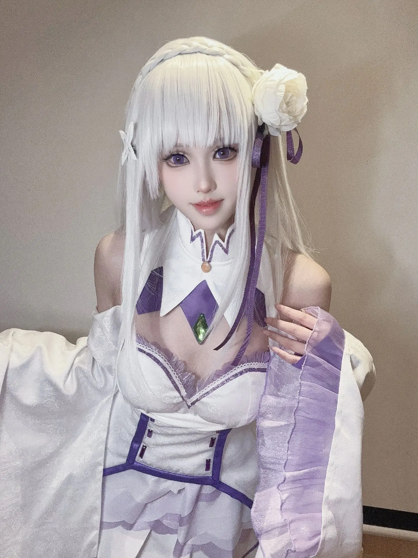 爱蜜莉雅 艾米莉亚 cos 从零开始的异世界生活