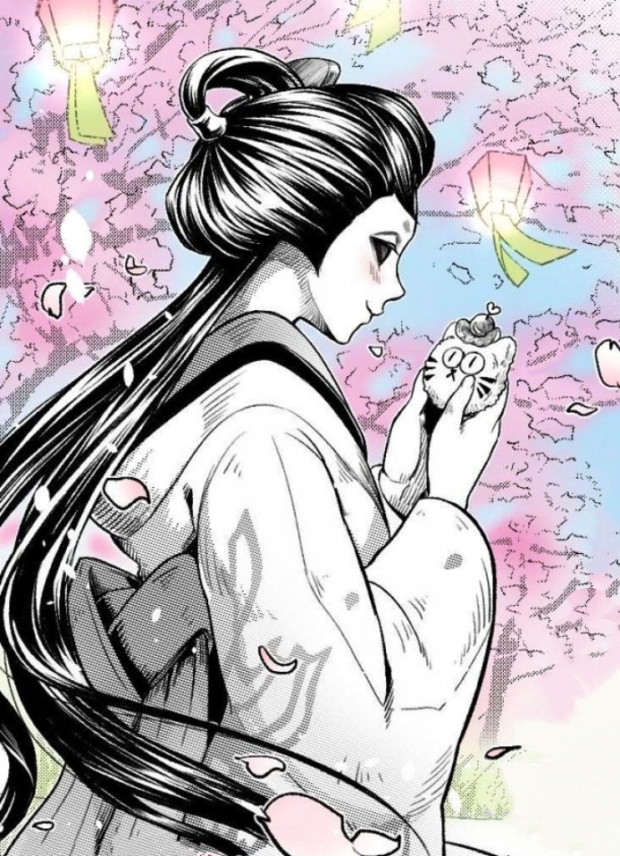 “满天缤纷时，待她翩翩起舞。”美智子，纪念日安康[许愿星]  