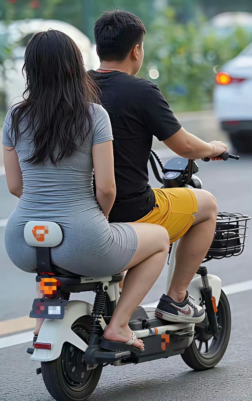 实话实说，这电动车还是太小了 