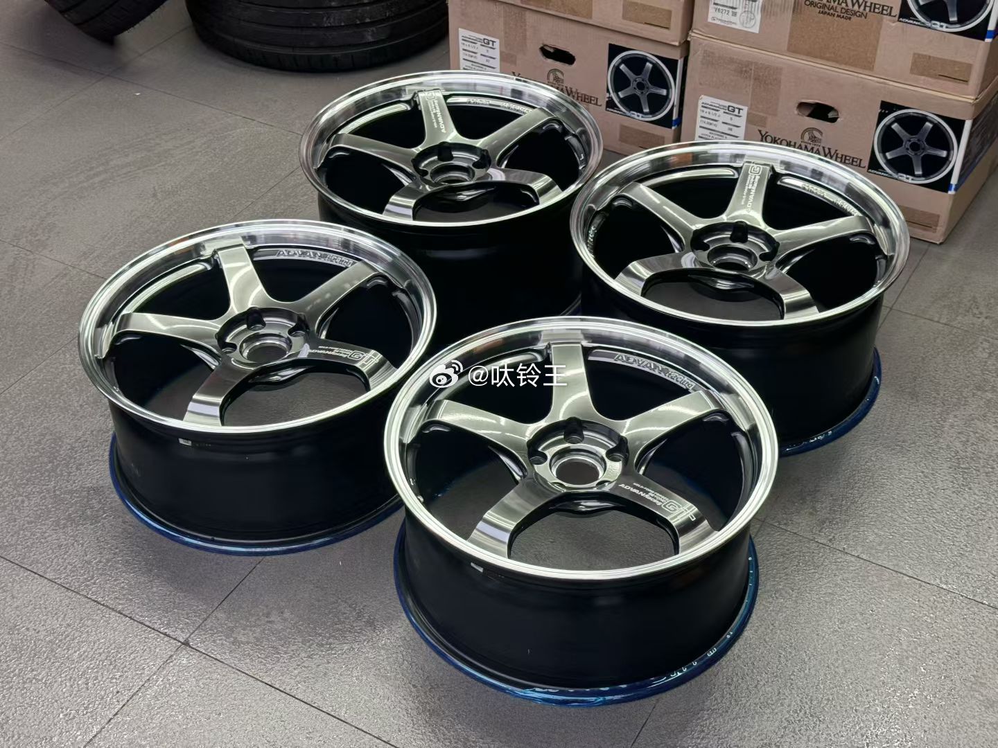 代有出：ADVAN GT BY版 MHPB银19寸8.5J ET37 9.5J 