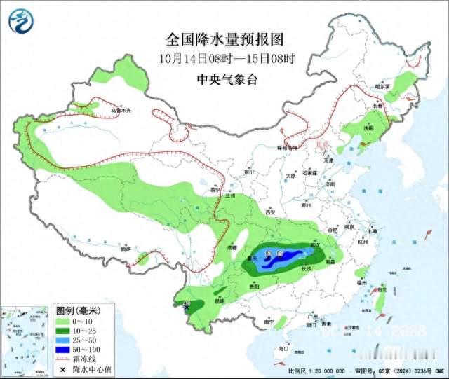 湖北！强降雨自西向东移动，鄂东南暴雨来袭，出行多留意