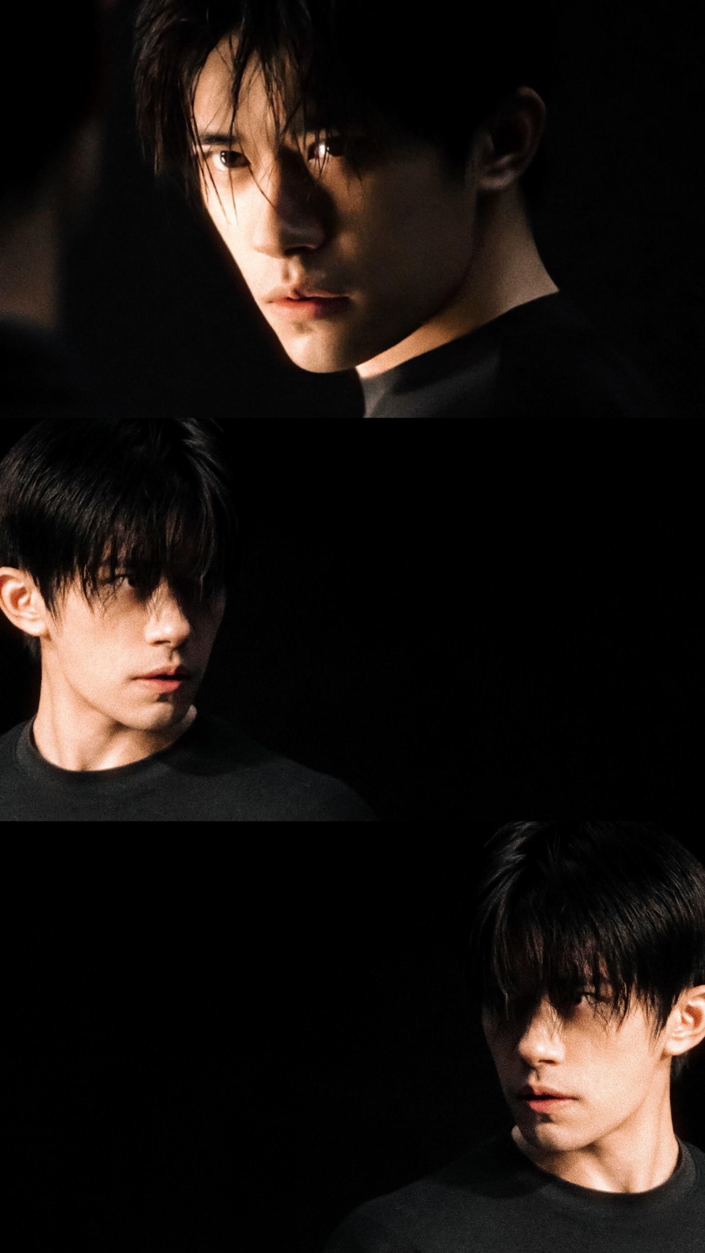 易烊千玺抬眸瞬间让易烊千玺穿黑西装的是天才易烊千玺的镜头感真的没话说！一个抬眼就