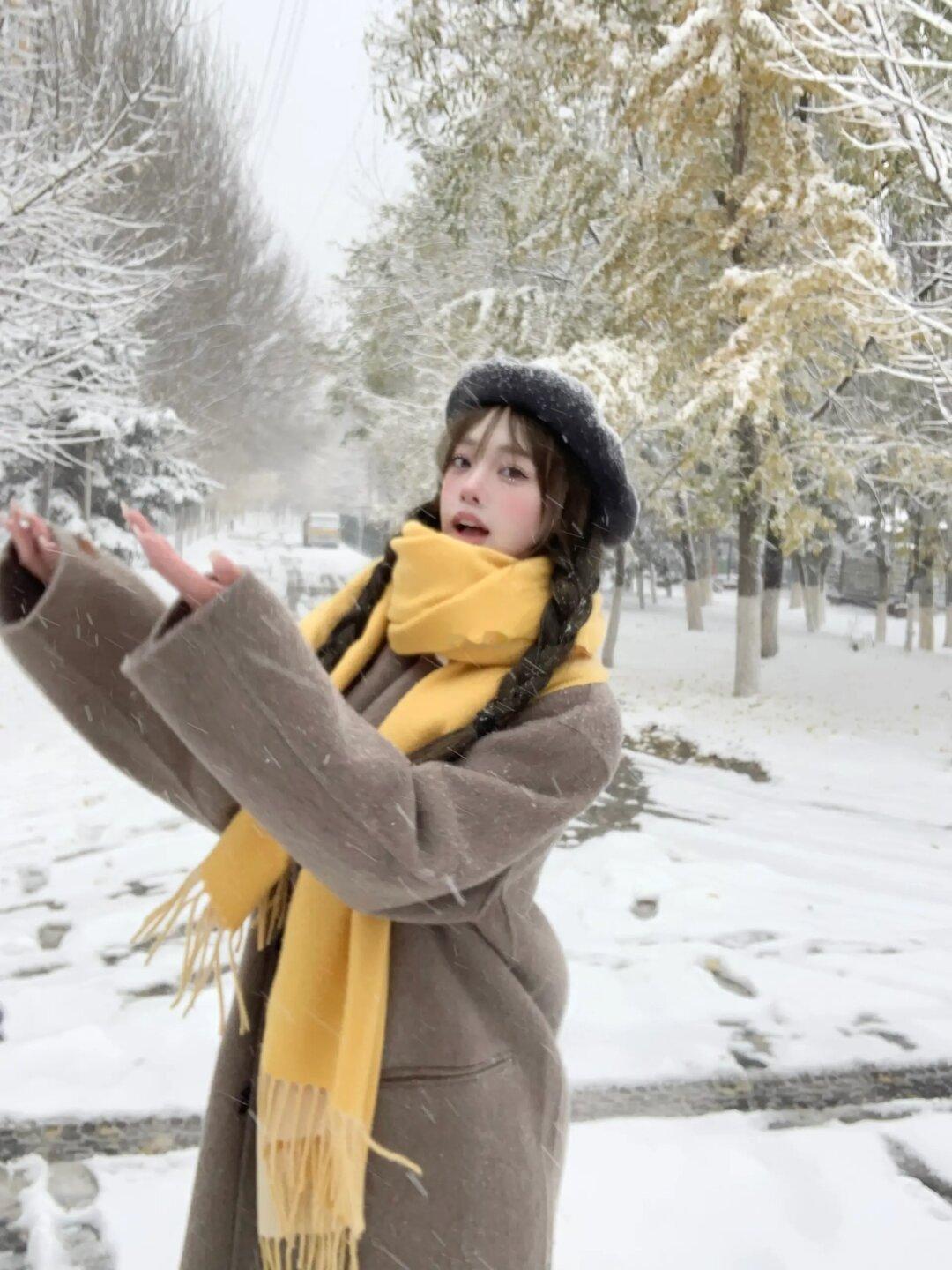 下雪喽❄️是初雪