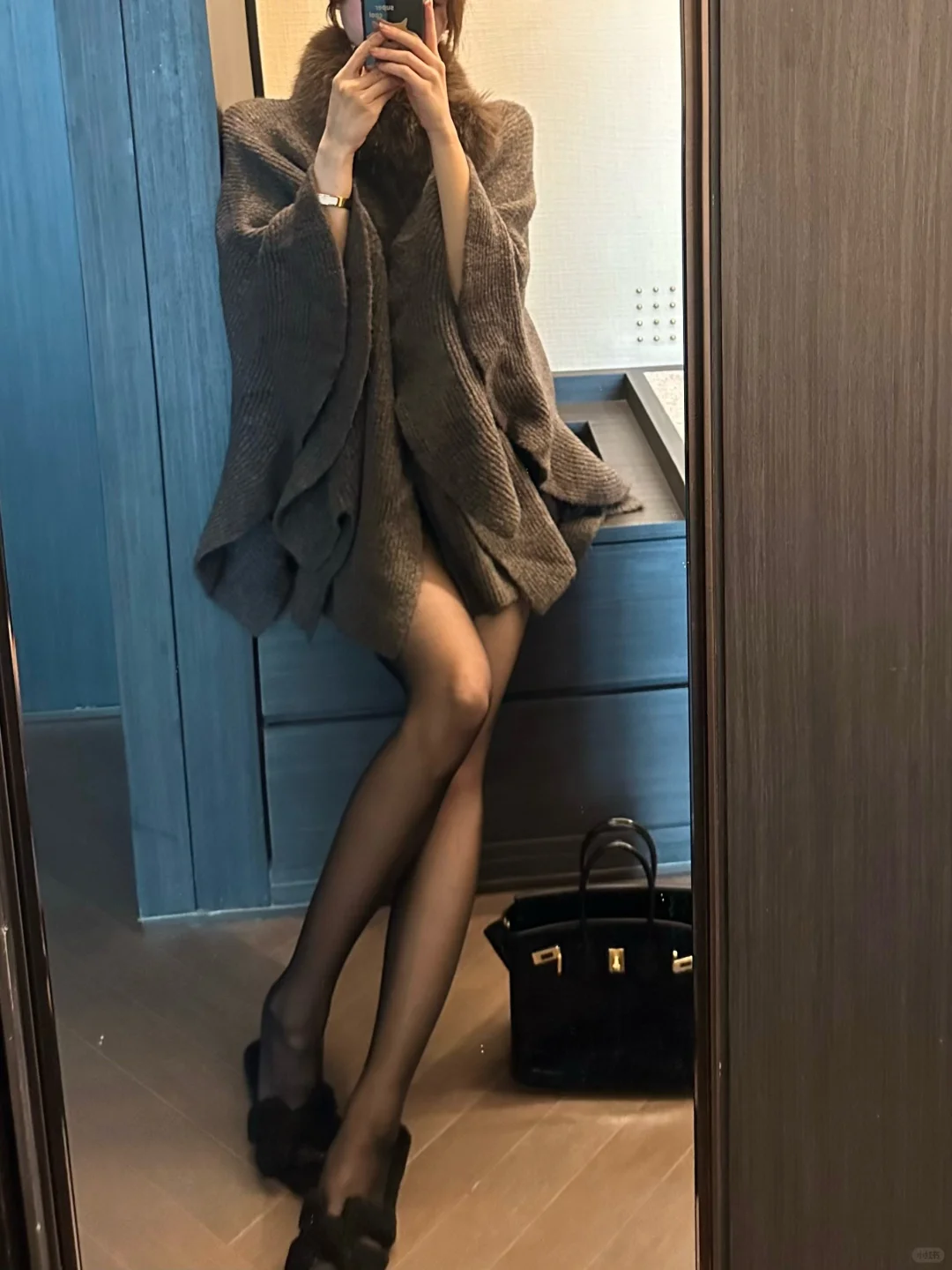 今天美美的穿了