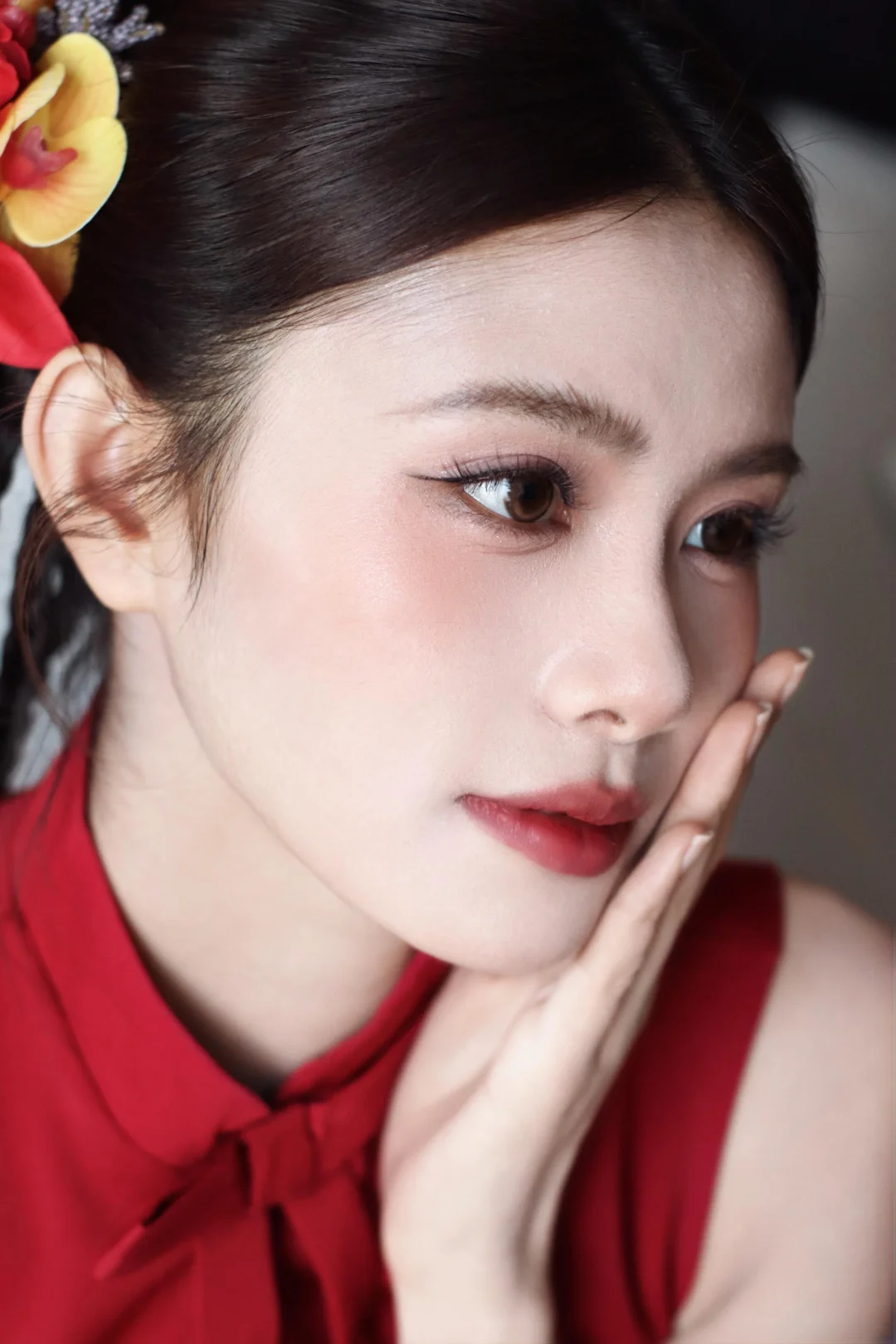 太原订婚妆｜中式新娘妆容