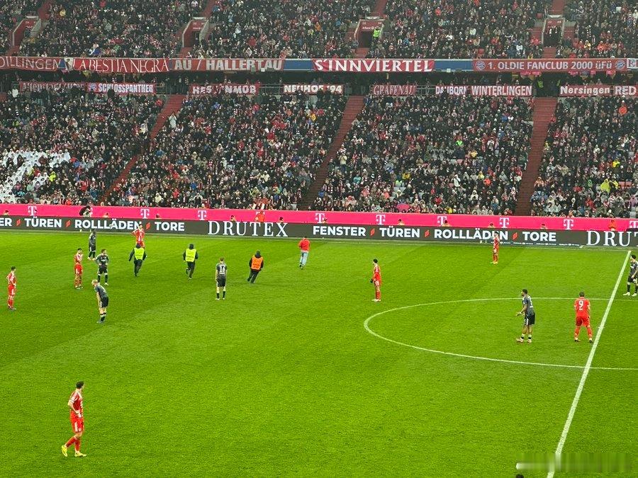 球場內的不速之客