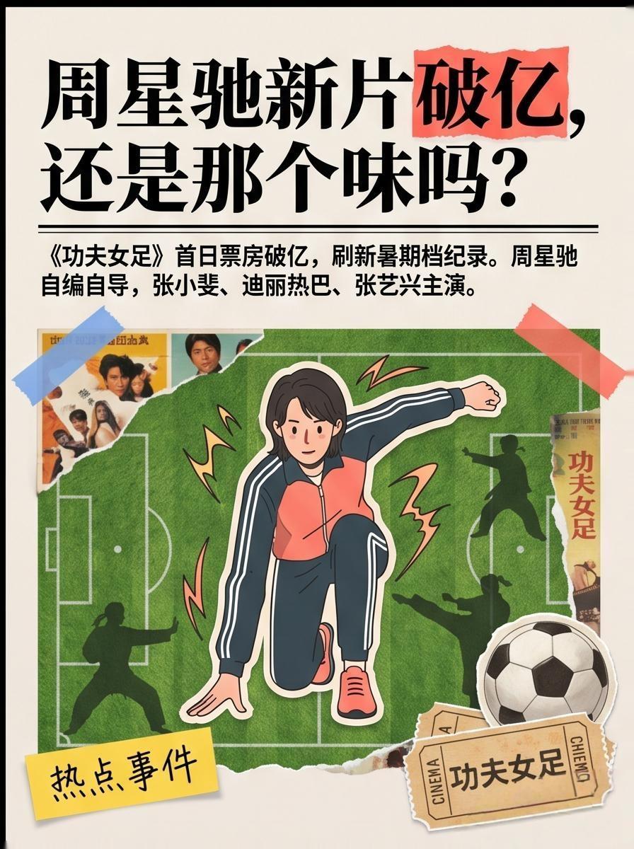 《功夫女足》破亿，周星驰喜剧风格是否回归？我的看法是：不是简单回归，而是带着新思