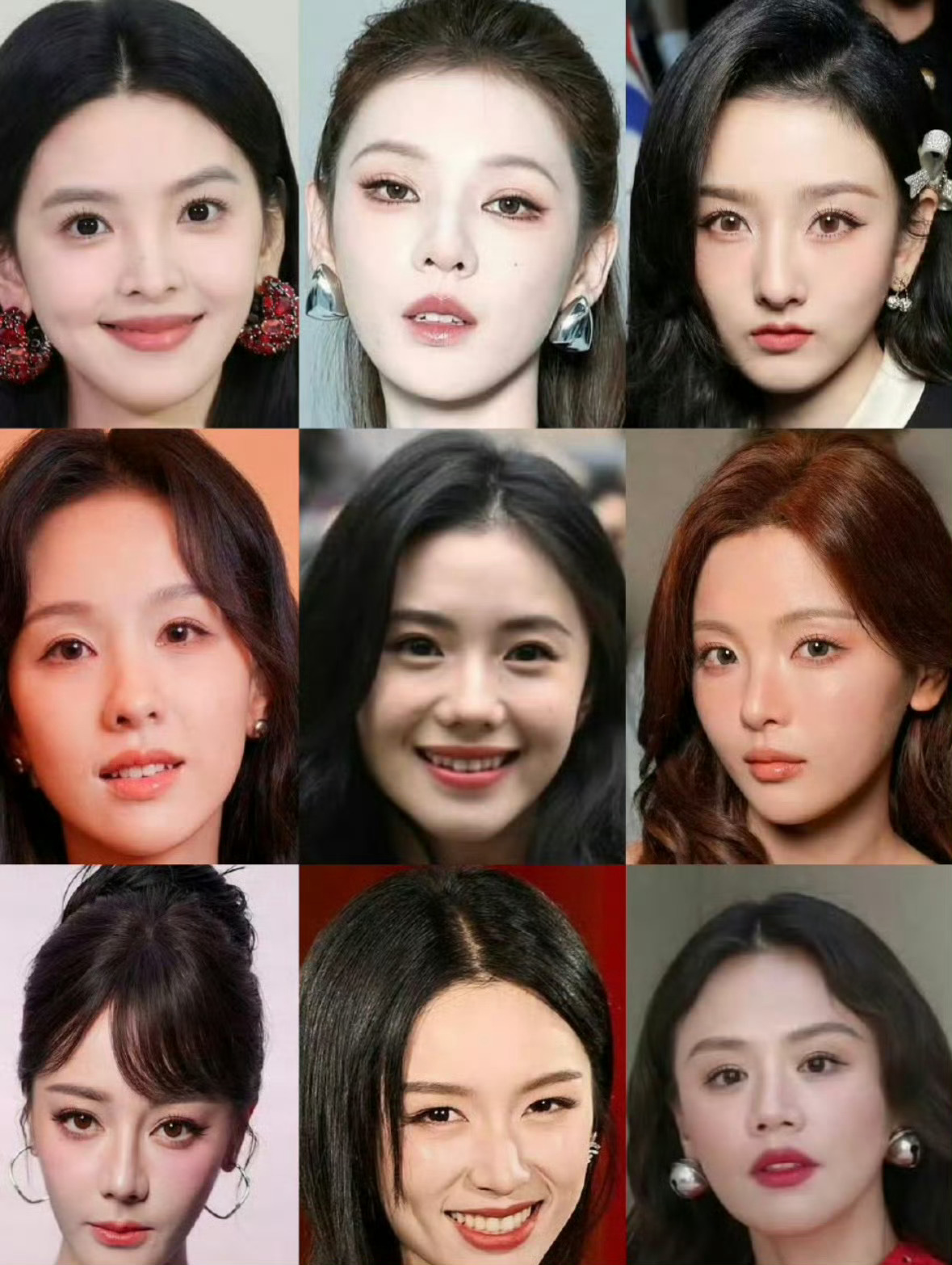 这次的巴黎时装周女明星怼脸生图 ​​​