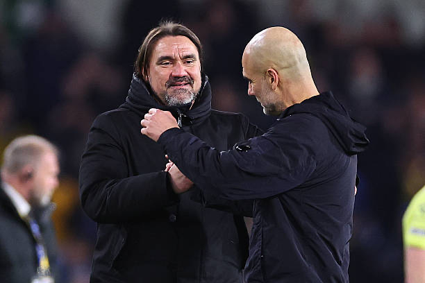 瓜说利兹联主帅法尔克是一位杰出又可爱的人。这里还有曼城对阵利兹联之前瓜帅作客天空