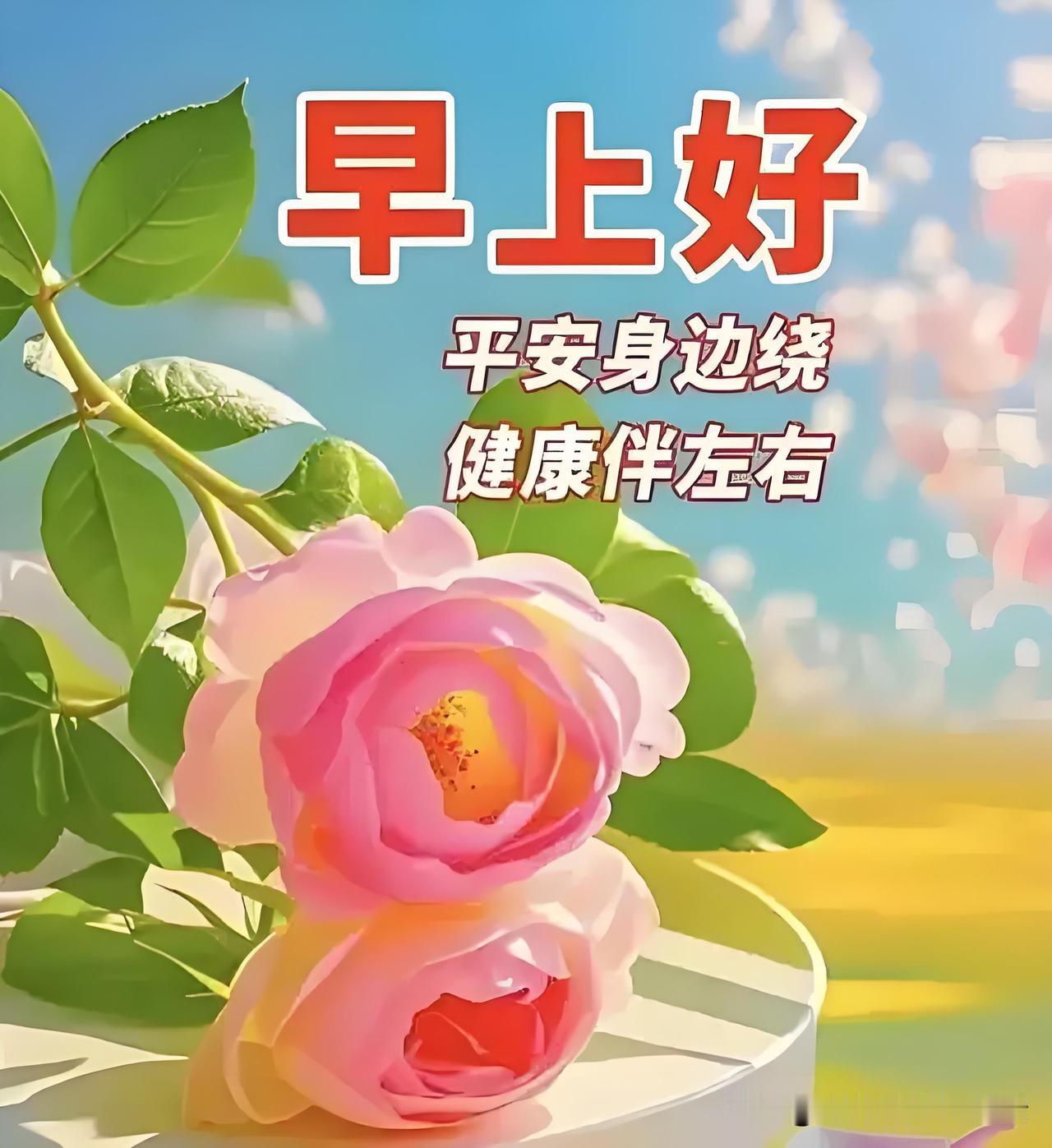 早上好，新的一天开始了！