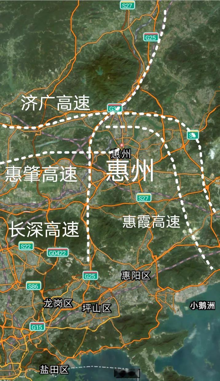 发展迅速，随着G35济广高速广州至惠州小金口段6改10扩建项目正式开工，加上正在