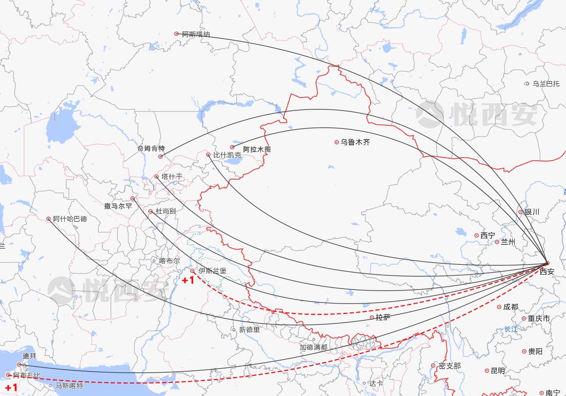 民航局公示2025第三季度国际航线经营许可清单，东方航空申请西安=阿布扎比审批通